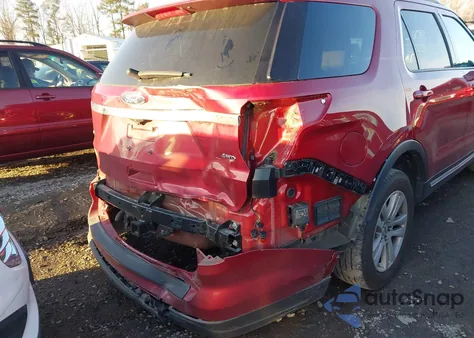 2019 Ford Explorer Xlt из США, поврежденный, VIN 1FM5K8D81KGB35654